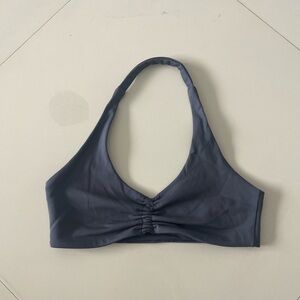 Crop Shop Boutique, purple halter sports bra, size S, excellent condition